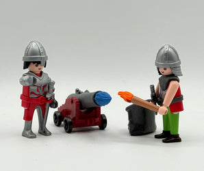 Playmobil Ritter mit Kanone-1
