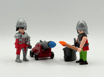 Playmobil Ritter mit Kanone-1