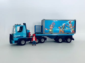Playmobil Container Lastwagen - 1
