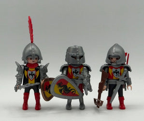 Playmobil 3 Feuer-Drachenritter-1