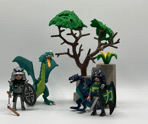 Playmobil Asiatische Drachenritter und Drachen - 1