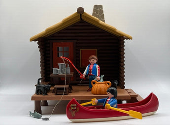 Playmobil Blockhaus, Angelhütte - 1