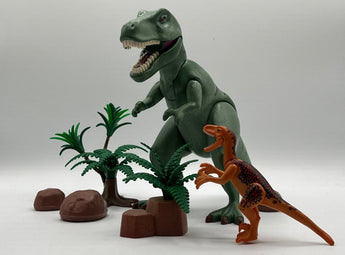 Playmobil Dinos: T - Rex mit Velociraptor - 1
