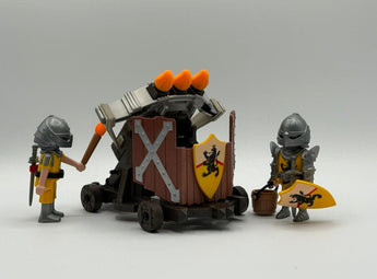 Playmobil Dreifach - Balliste mit Rittern - 1