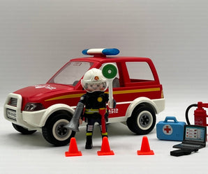 Playmobil Feuerwehr - Kommandowagen - 1