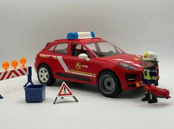 Playmobil Feuerwehr Porsche - 4