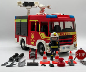 Playmobil Feuerwehr - Rüstfahrzeug mit Licht und Sound - 1