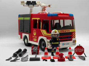 Playmobil Feuerwehr - Rüstfahrzeug mit Licht und Sound - 1