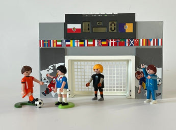 Playmobil Fußball, Torwand mit Multifunktions - Anzeige - 1