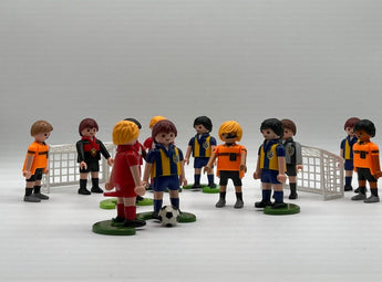 Playmobil Fußballspiel 4 gegen 4 mit Schiedsrichterteam - 1