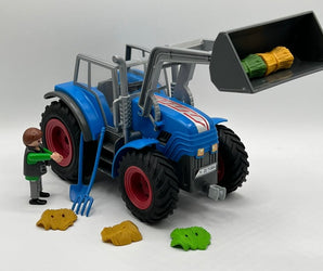 Playmobil Großer Traktor Blau - 1