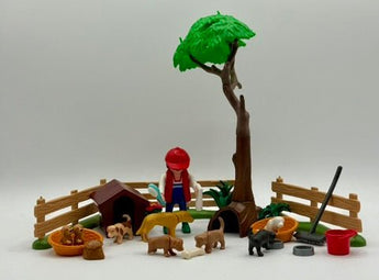 Playmobil Hunde - Zuchtstation mit Welpen - 1