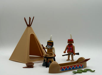Playmobil Indianerlager mit Tipi - 1