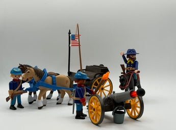 Playmobil Kavalleriewagen mit Kanone-1