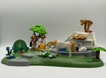 Playmobil Märchenschlosspark mit Pumpe-1