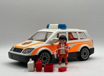 Playmobil Notarztwagen mit licht und sound - 1