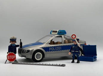 Playmobil Polizei Einsatzwagen Streifen mit Licht und Sound - 1