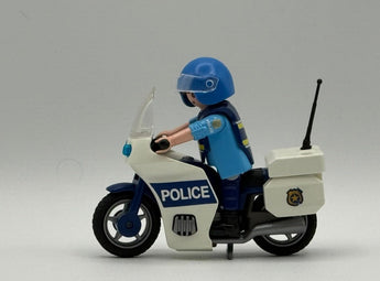 Playmobil Polizei Motorrad - 1