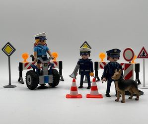 Playmobil Polizei Strassensperre - 1