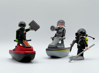 Playmobil Polizei – Verfolgungsjagd auf dem Wasser - 1