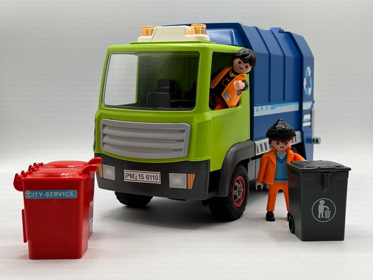 Playmobil Recycling Truck 6110 ToysHoch2 playmobil-recycling-truck-6110-toyshoch2
