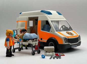 Playmobil Rettungswagen mit Licht und Sound - 1