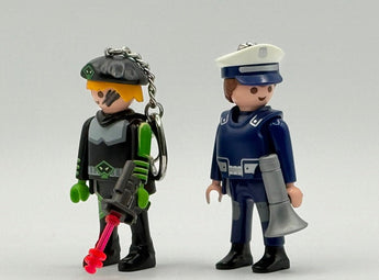 Playmobil Schlüsselanhänger Polizei vs. Superschurken - 1