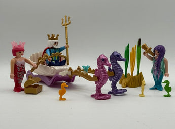 Playmobil Seepferdchenkutsche mit Meereskönig-1