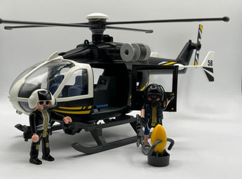 Playmobil SEK Helikopter groß - 1