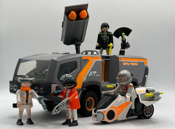 Playmobil Spy Team Commander Truck (Sky Bike Edition) - 1