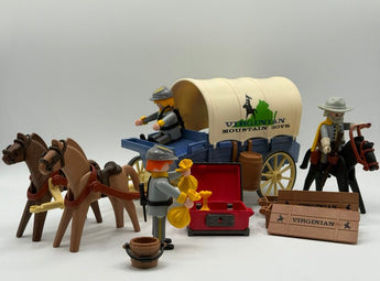 Playmobil Südstaaten Planwagen-1