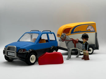 Playmobil SUV mit Pferdeanhänger - 1