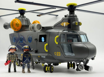 Playmobil SWAT Rettungshubschrauber mit Lichtfunktion - 1