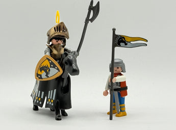 Playmobil Turnierritter des Drachenordens mit Knappe - 1