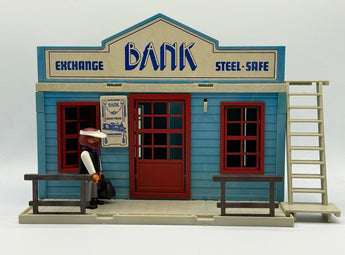 Playmobil Western Bank Custom Gebäude-1