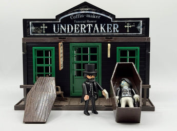 Playmobil Western Bestatter Custom Gebäude-1