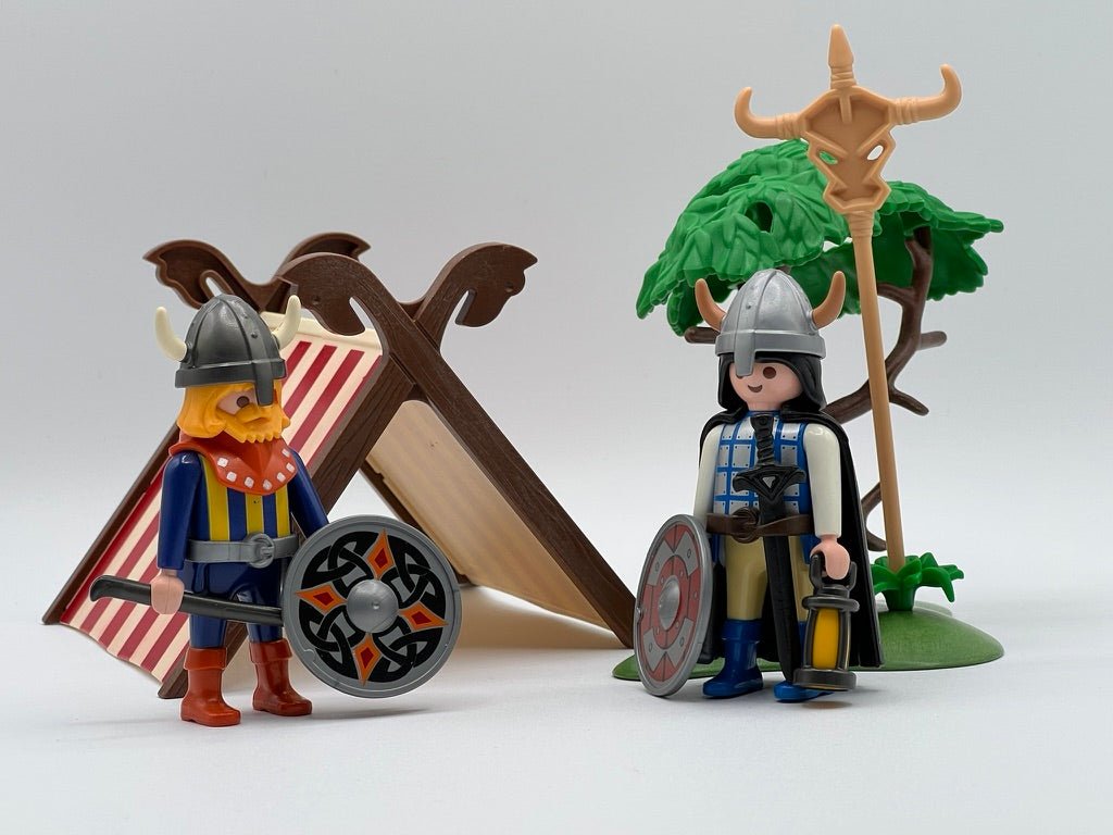 playmobil wikinger zelt Playmobil Wikinger Camp 3157