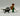 Playmobil Vintage Bauer mit Handwagen