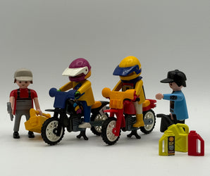 Playmobil Motorrad Rennsport Set