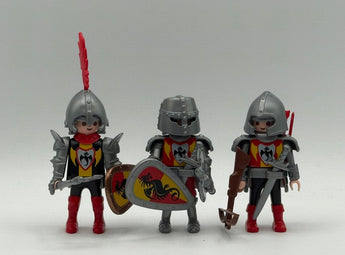 Playmobil 3 Feuer-Drachenritter-1