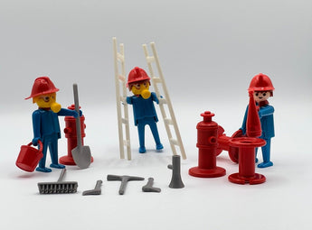 Playmobil 3 Feuerwehrmänner - 1