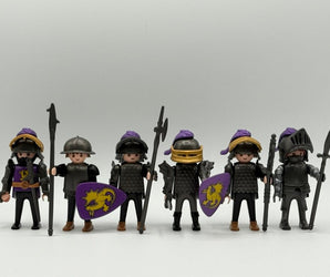 Playmobil 6 Drachenritter Lila 90er-1