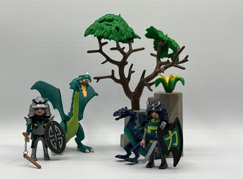 Playmobil Asiatische Drachenritter und Drachen - 1