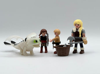 Playmobil Astrid und der Baby - Drache - 1