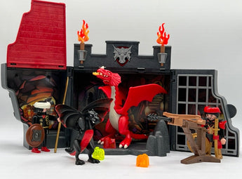 Playmobil Aufklapp - Spiel - Box - Samurai im Drachenverlies - 1