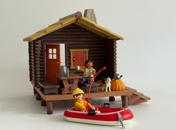 Playmobil Blockhaus, Angelhütte-1