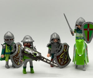 Playmobil Drachenritter grün mit Leuchtwaffe - 1
