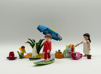Playmobil Familie am Strand - 1