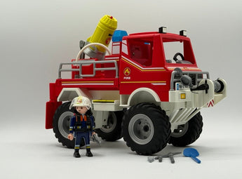 Playmobil Feuerwehr Truck mit Licht und Sound - 1