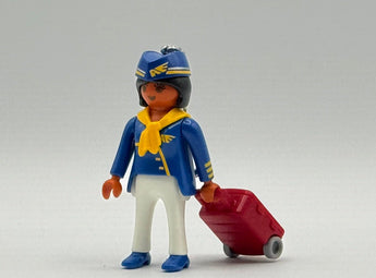 Playmobil Flugbegleiterin Schlüsselanhänger - 1